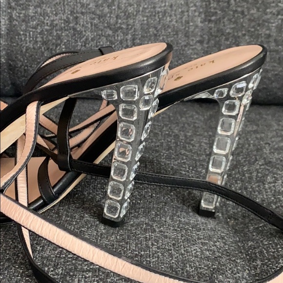 Kate Spade Block Mirror Heel Sandals - Picture 2 of 4